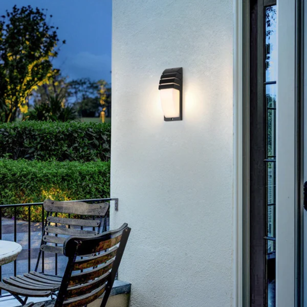 Outdoor LED Wall Light with Motion Sensor for Garden & Patio