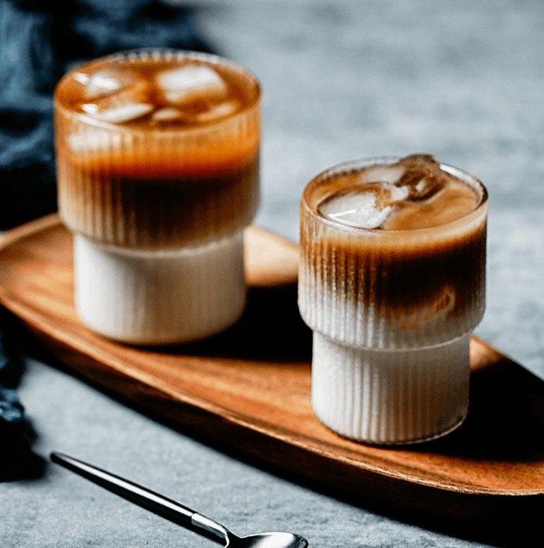 Glassware Set Ribbed Design – Elegant High-Quality Drinking Glasses