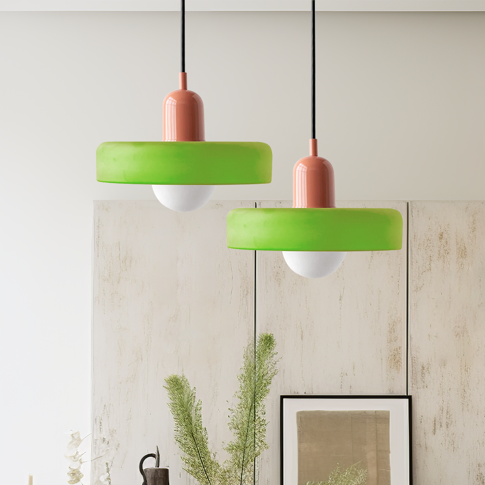 Pendant Light Glass Modern Bauhaus Ceiling Hanging Lamp