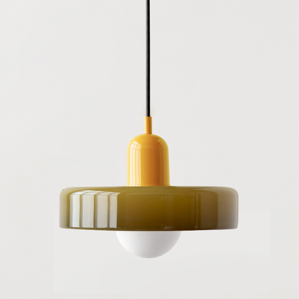 Pendant Light Glass Modern Bauhaus Ceiling Hanging Lamp