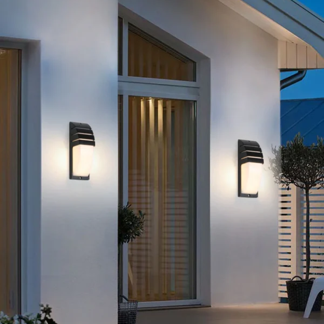 Outdoor LED Wall Light with Motion Sensor for Garden & Patio