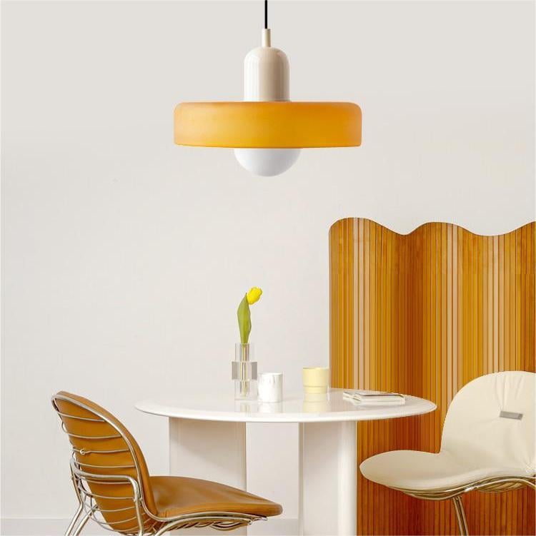 Pendant Light Glass Modern Bauhaus Ceiling Hanging Lamp