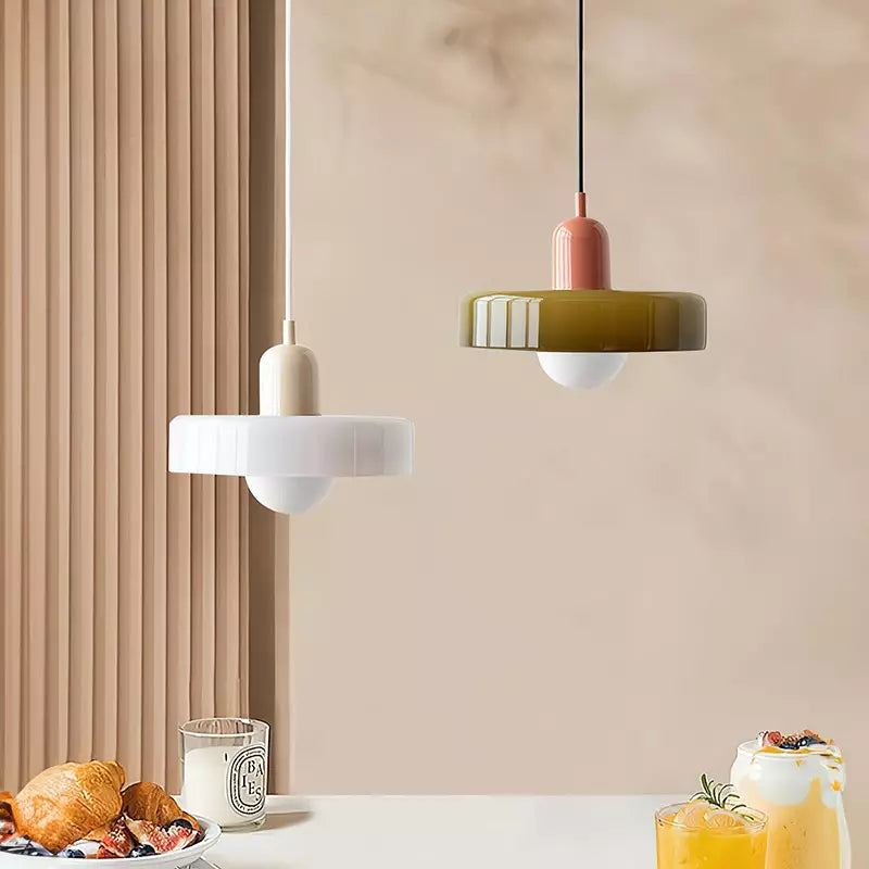 Pendant Light Glass Modern Bauhaus Ceiling Hanging Lamp