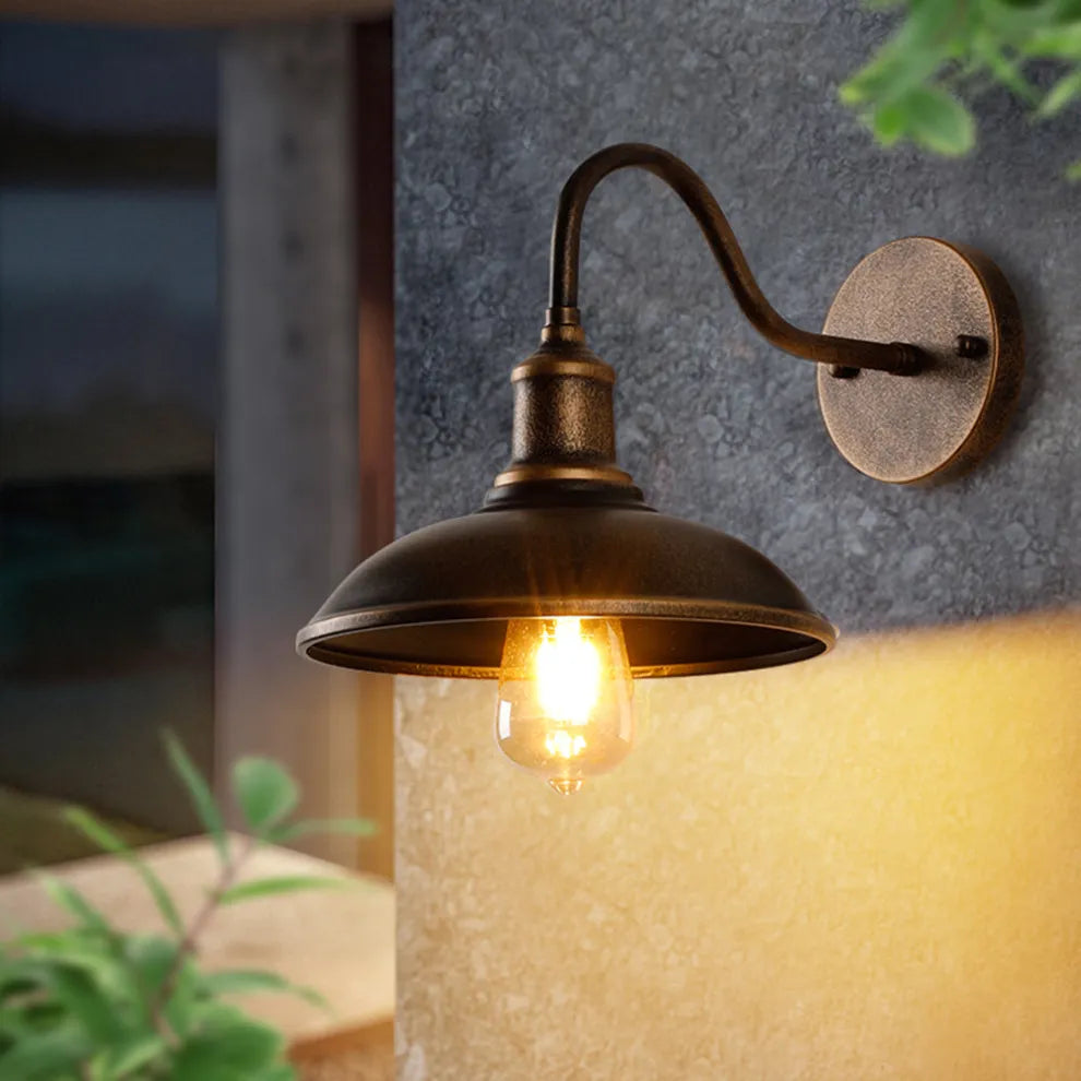 Outdoor Wall Light Modern Metal LED for Garden and Patio