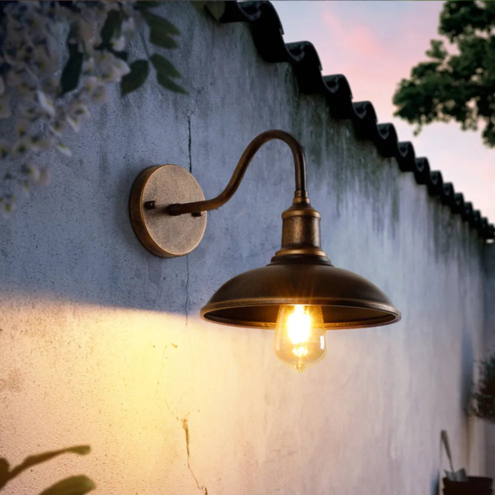 Outdoor Wall Light Modern Metal LED for Garden and Patio