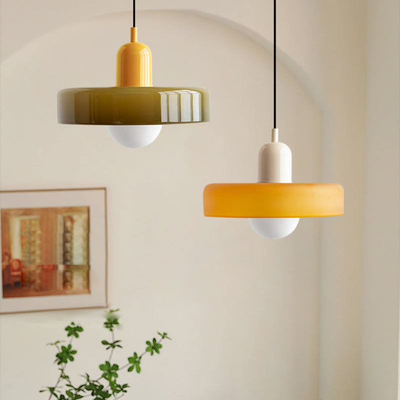 Pendant Light Glass Modern Bauhaus Ceiling Hanging Lamp