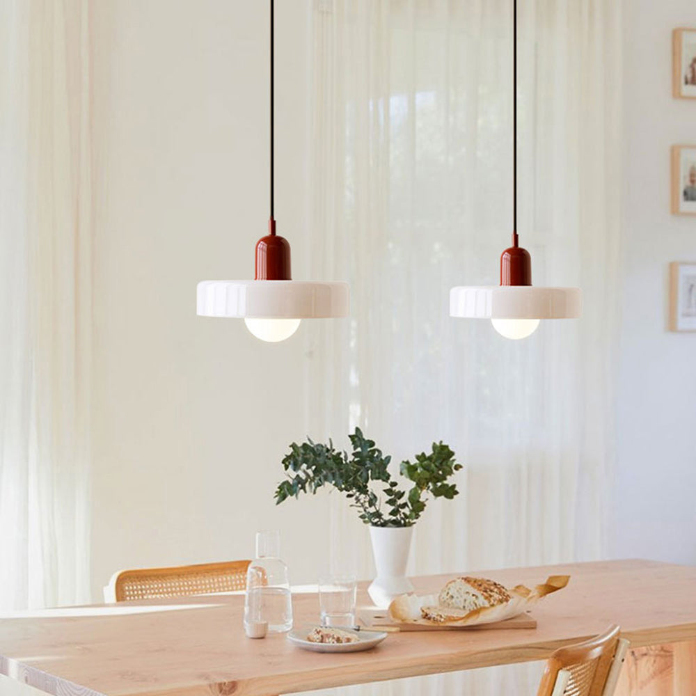Pendant Light Glass Modern Bauhaus Ceiling Hanging Lamp