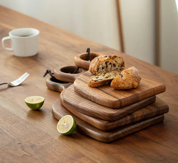 Cutting Board Walnut Wood – Double-Sided Chopping & Serving Board